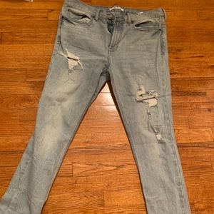 Pacsun Lightwash Ripped Jeans